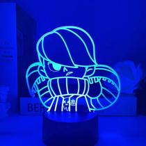 Luz noturna 3D LED Brawls Stars Edgars Color Changing Kids