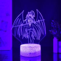 Luz noturna 3D LED que muda de cor para escolas secundárias D D D para crianças Luz noturna 3D LED que muda de cor para escolas secundárias D D D para crianças