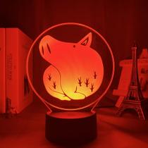 Luz noturna 3D LED Seven Deadly Sins Gluttony com mudança de cor Luz noturna 3D LED Seven Deadly Sins Gluttony com mudança de cor