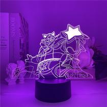 Luz noturna 3D USB Legends Urgot Samira Master Yi para crianças Luz noturna 3D USB Legends Urgot Samira Master Yi para crianças