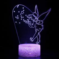 Luz noturna Angel LED Creative Colorful Touch Visual Light
