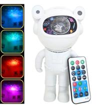 Luz Noturna Astronauta Som Galáxia Controle Infantil Luz Noturna Astronauta Som Galáxia Controle Infantil