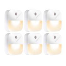 Luz noturna AULTRA LED Plug na parede do anoitecer ao amanhecer (pacote com 6)