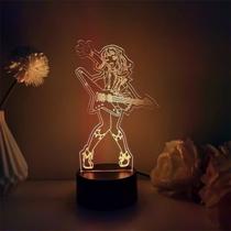 Luz noturna BanG Dreams Kasumis Toyamas 3D com mudança de cor Luz noturna BanG Dreams Kasumis Toyamas 3D com mudança de cor