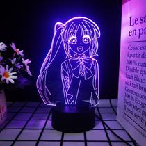 Luz noturna Bocchis Rocks Nijikas 3D LED com mudança de cor Luz noturna Bocchis Rocks Nijikas 3D LED com mudança de cor
