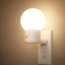 Luz Noturna com Sensor de Movimento 1W LED 4000K Branco Natural Luz Noturna com Sensor de Movimento 1W LED 4000K Branco Natural
