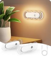 Luz noturna com sensor de movimento TAPTIM recarregável 800mAh (pacote com 2)