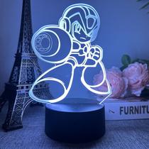Luz noturna Creative 3D Cartoon USB Colorful Touch Gradient