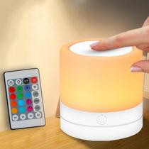 Luz noturna de berçário ERUN USB recarregável 13 cores RGB