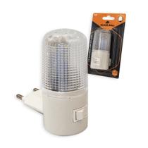 Luz Noturna de LED Lâmpada Luminária de Tomada 127v-220v