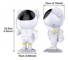 Luz Noturna De Projetor Estrelas Galaxia Nebulosa Astronauta