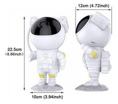 Luz Noturna De Projetor Estrelas Galaxia Nebulosa Astronauta