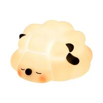 Luz Noturna De Silicone Em Forma De Ovelha Para Quarto Infantil, Recarregável, Com Temporizador E Luz Noturna De Silicone Em Forma De Ovelha Para Quarto Infantil, Recarregável, Com Temporizador E