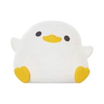 Luz Noturna De Silicone Em Forma De Pato Para Crianças Com Sensor De Toque, Recarregável via USB,