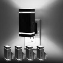 Luz noturna DoresShop Bright LED Plugin com sensor do crepúsculo ao amanhecer