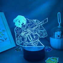 Luz noturna em acrílico 3D The Promised Neverland Anime