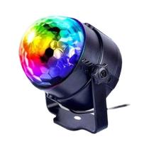 Luz Noturna Estroboscópica LED RGB Ativada Por Som Para Casa, KTV, Festa, Clube, Bar, Dança,
