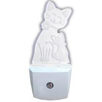 Luz Noturna Gato com Sensor - 6154 - KEY WEST Luz Noturna Gato com Sensor - 6154 - KEY WEST