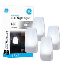 Luz noturna GE LED Plug-in Sensor Dusk to Dawn (4 unidades)