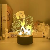 Luz noturna Hanako-Kun Anime 3D USB colorida Luz noturna Hanako-Kun Anime 3D USB colorida
