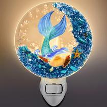 Luz noturna Hortsun Seashell Ocean Sea Animal Vintage