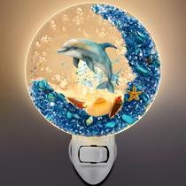 Luz noturna Hortsun Seashell Ocean Sea Animal Vintage