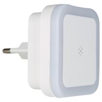 Luz noturna infantil led com sensor luminosidade quarto bebê