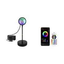 Luz Noturna Inteligente RGB Com Controle Pelo App Tuya, Decoração Para Casa, Lâmpada Neon De Luz Noturna Inteligente RGB Com Controle Pelo App Tuya, Decoração Para Casa, Lâmpada Neon De