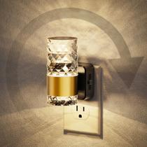 Luz noturna JandCase 3000K LED com brilho ajustável