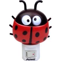 Luz Noturna Joaninha 1W Branco Quente Bivolt Avant