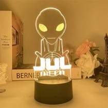 Luz noturna Julien Mari Rapper Atmosfera de quarto 3D