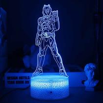 Luz noturna Kamens Riders Dens-O 3D com mudança de cor Luz noturna Kamens Riders Dens-O 3D com mudança de cor