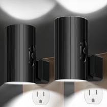 Luz noturna KKUP2U LED Plug in com sensor de luz 5000K 2 unidades Luz noturna KKUP2U LED Plug in com sensor de luz 5000K 2 unidades