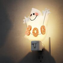 Luz noturna L LOHAS LED Ghost Halloween Plug-in com certificação UL