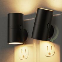 Luz noturna L LOHAS LED Plug-in Wall 3000K Soft White, pacote com 2