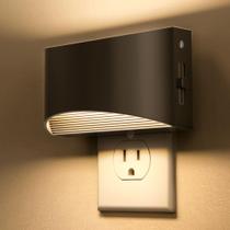 Luz noturna L LOHAS LED Plug-in Wall, pacote com 2 unidades, regulável em 3000 K Luz noturna L LOHAS LED Plug-in Wall, pacote com 2 unidades, regulável em 3000 K