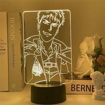Luz noturna LED 3D Attack on Titans Annie Leonharts