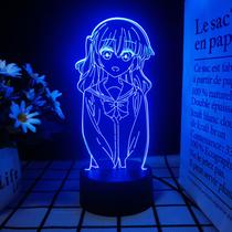 Luz noturna LED 3D Bocchis Rocks Ikukos Color Changing Luz noturna LED 3D Bocchis Rocks Ikukos Color Changing