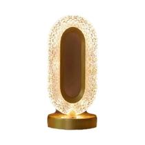 Luz Noturna LED 3D Com Controle Por Toque Para Quarto De Meninas, Luminária De Mesa USB Para