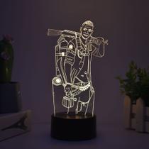 Luz noturna LED 3D Far Cry com mudança de cor para crianças