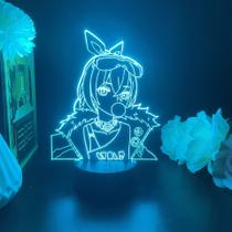 Luz noturna LED 3D Honkais Stars Rails Silvers Wolfs