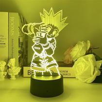 Luz noturna LED 3D Hunters Gons Freecss Color Changing Luz noturna LED 3D Hunters Gons Freecss Color Changing