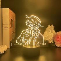 Luz noturna LED 3D Jujutsus Kaisens Lees Color Changing Luz noturna LED 3D Jujutsus Kaisens Lees Color Changing