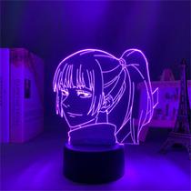 Luz noturna LED 3D Jujutsus Kaisens Zenins Makis Color Change Luz noturna LED 3D Jujutsus Kaisens Zenins Makis Color Change