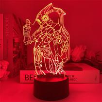 Luz noturna LED 3D Lols Projects proíbe a mudança de cor Luz noturna LED 3D Lols Projects proíbe a mudança de cor