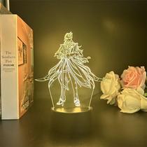 Luz noturna LED 3D Plants vs Zombies Neuvillettes com mudança de cor