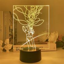 Luz noturna LED 3D Puellas Magis Madokas Magicas Akemis Homuras Luz noturna LED 3D Puellas Magis Madokas Magicas Akemis Homuras