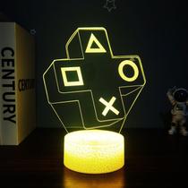 Luz noturna: LED 3D que muda de cor, futebol, PlayStation Luz noturna: LED 3D que muda de cor, futebol, PlayStation
