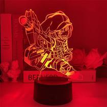 Luz noturna, LED 3D que muda de cor, Sword Art Online Llenn's Luz noturna, LED 3D que muda de cor, Sword Art Online Llenn's