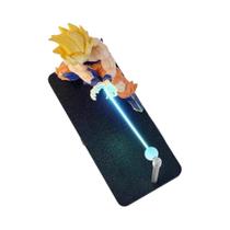 Luz Noturna LED 3D Saiyan Goku Dragon Ball Kamehameha Wave Luminária De Mesa USB Decoração Anime